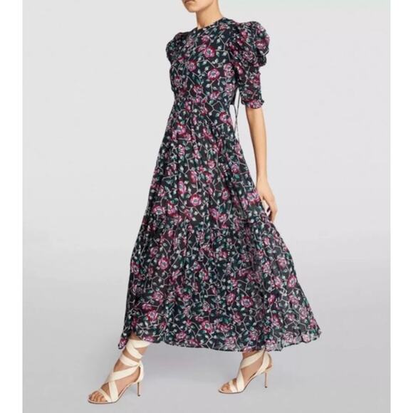 Isabel Marant Dresses & Skirts - Isabel Marant Étoile Sichelle Floral Midi Dress Size 36 $690